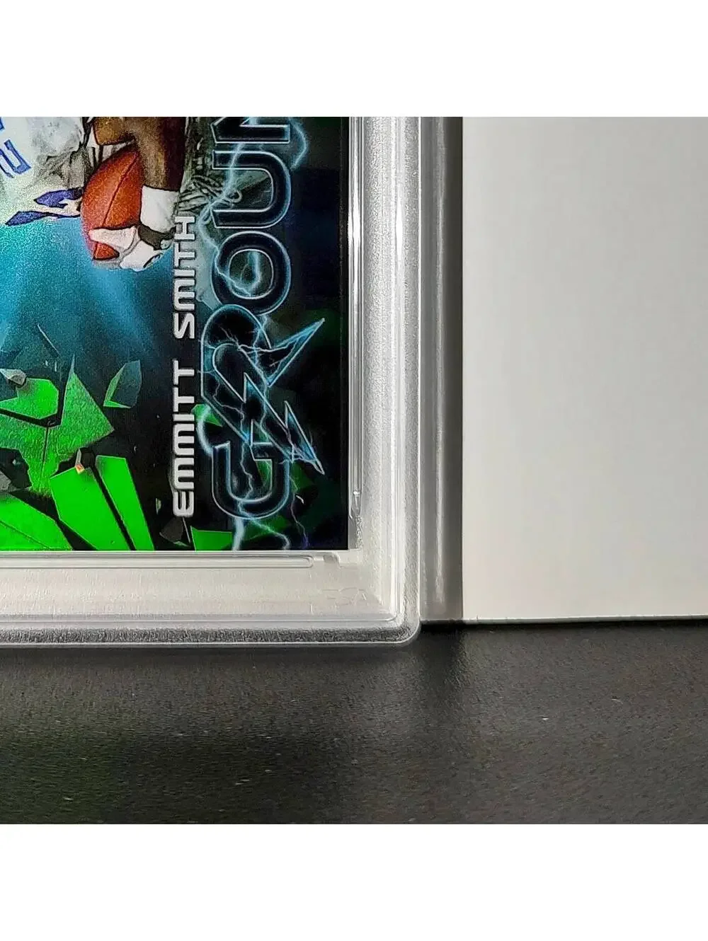 Emmitt Smith 2023 Topps Resurgence Grounded 64/99 #RG-5 Green Refractor PSA 10